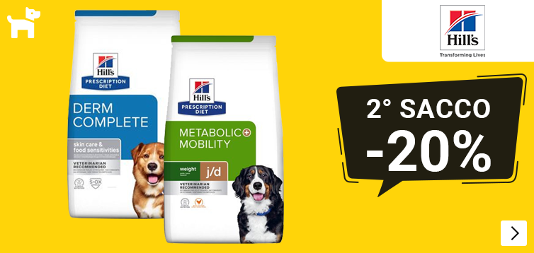 Hill's Prescription Diet droogvoer 2e zak 20% let op afwijkende termijn DOG SS layout